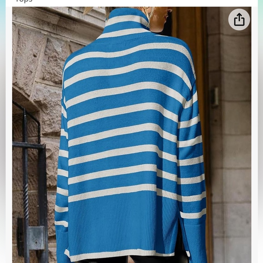 NWT Zesica Fall Mock Neck Sweater - Picture 3 of 11